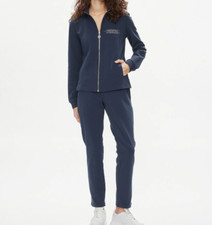 Tuta Donna Liu Jo Cotone Regular Completo Felpa Pantalone TA4260 94024 Blu