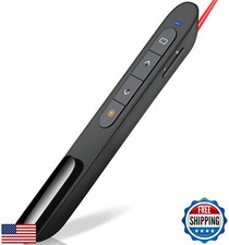 DINOSTRIKE Wireless Presenter Remote Presentation Clicker,RF 2.4GHz USB Prese