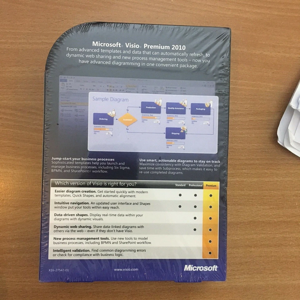 Microsoft Office Visio Premium 2010 Retail Edition - Image 3 of 3