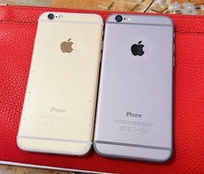 Lot of 2 - Apple iPhone 6S - 32 GB - Gray- Gold- SOLD FOR PARTS ONLY.