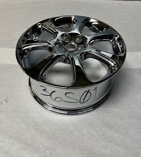 OEM Maserati 4.2 18" Chrome 7 Spoke Wheel - 36S01