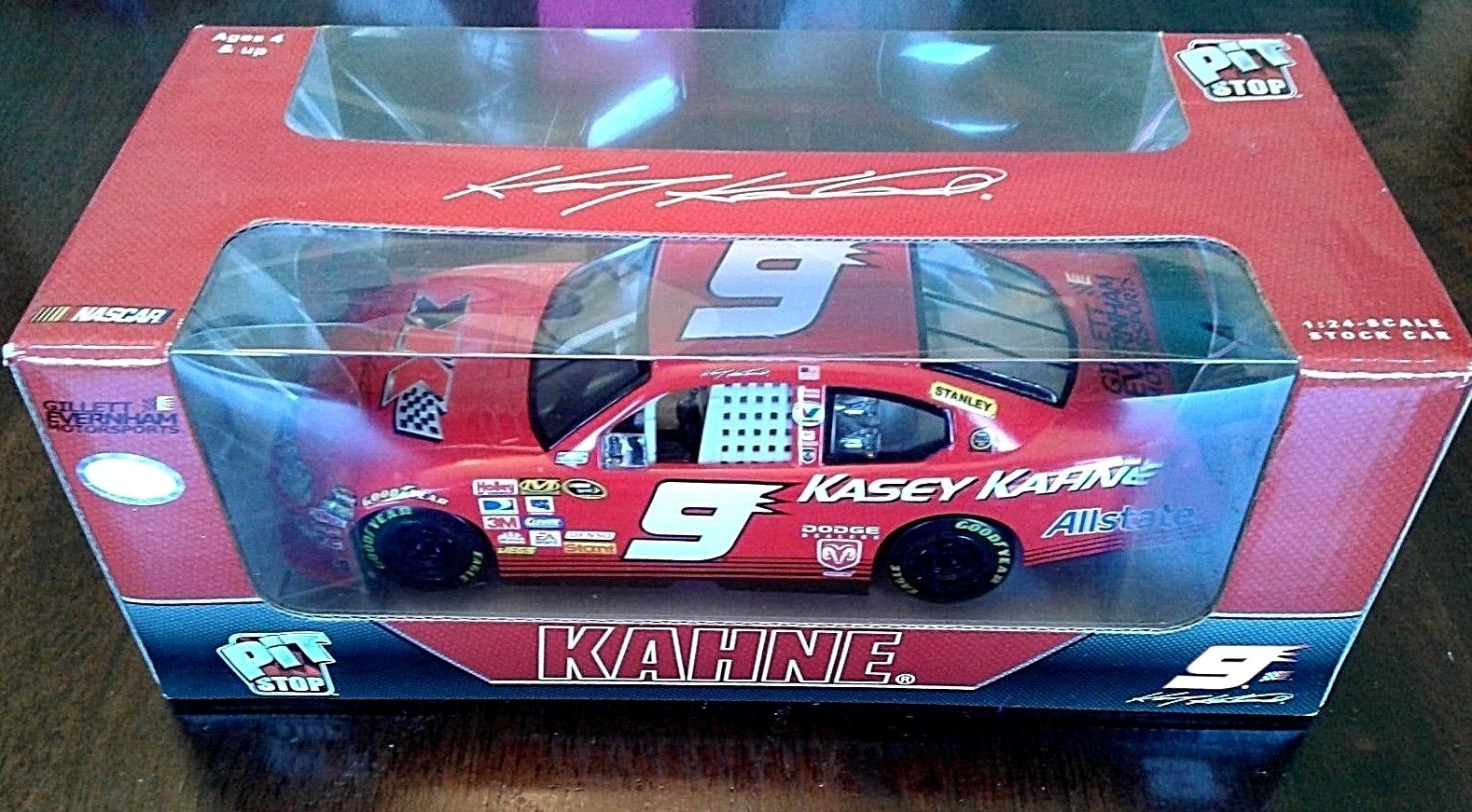 Kasey Kahne Escala 1 24th Dodge Cargador Diecast Modelo Coche de carrera Stock Car 1 24 Kasey Kahne Escala 1 24th Dodge Cargador Diecast Modelo Coche de carrera Stock Car 1 24