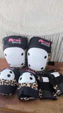 187 Killer Pads - Moxi Super Six Pack | Leopard - Adult Knee/Elbow/Wrist NWOT