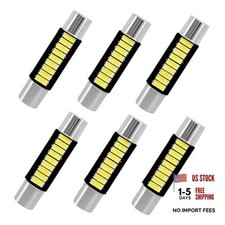 6 Pcs 29mm Festoon Led Car Bulb 12v Extremely Bright 9-smd 4014 Chips White 6 Pcs 29mm Festoon Led Car Bulb 12v Extremely Bright 9-smd 4014 Chips White