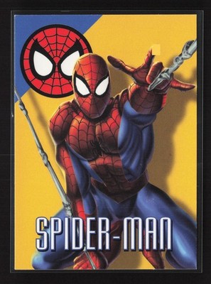 1996 Fleer/SkyBox Marvel Vision Spider-Man #1 Embossed Lis