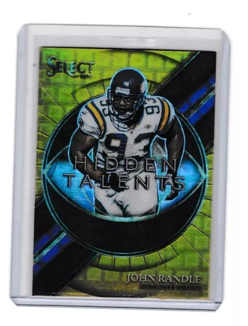 2021 Panini Select Hidden Talents Gold Prizm John Randle HT-15 09/10