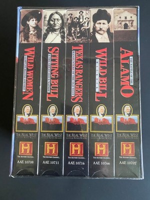 The Best of The Real West VHS Kenny Rogers History Channel Box Set Wild West