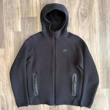 Nike Sportswear Tech Fleece Full-Zip Hoodie Men's Size M Black FB7921-010 NWOT
