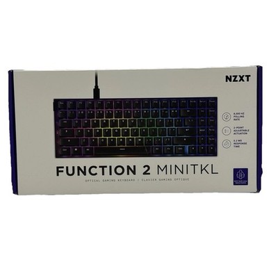 NZXT Gaming Tastatur Function 2 MiniTKL Schwarz - DE QWERTZ RGB - NEU & OVP 