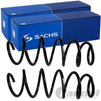 2X Sachs Fahrwerksfedern Satz Vorne Passend FÜR CitroËN Nemo Fiat Fiorino Qubo