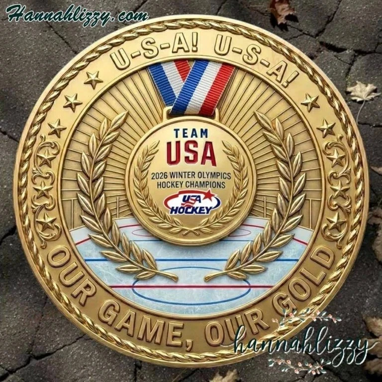 Team USA 2026 Milano Cortina Winter Olympics Men’s Ice Hockey Champions Coin