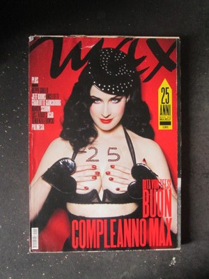 MAX 3 2010 FITA VON TEESE BEPPE GRILLO CHARLOTTE GAINSBOURG [G128O]