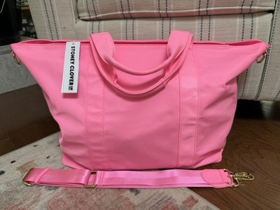 Stoney Clover Lane Classic Everything Nylon Tote - Bubblegum Pink - New NWT