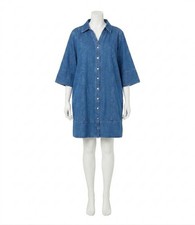 Karen Kane Flare Sleeve Shirtdress -Plus Size 0X