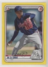 2020 Bowman Prospects Yellow 28/75 Jasseel De La Cruz #BP-115 9hx