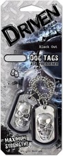 Driven Scented Dog Tag Black Out