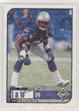 1998 Upper Deck UD Choice Choice Reserve Ty Law #374 0q3