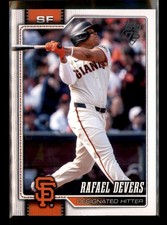 2026 Topps #219 Rafael Devers The BallCap Exec