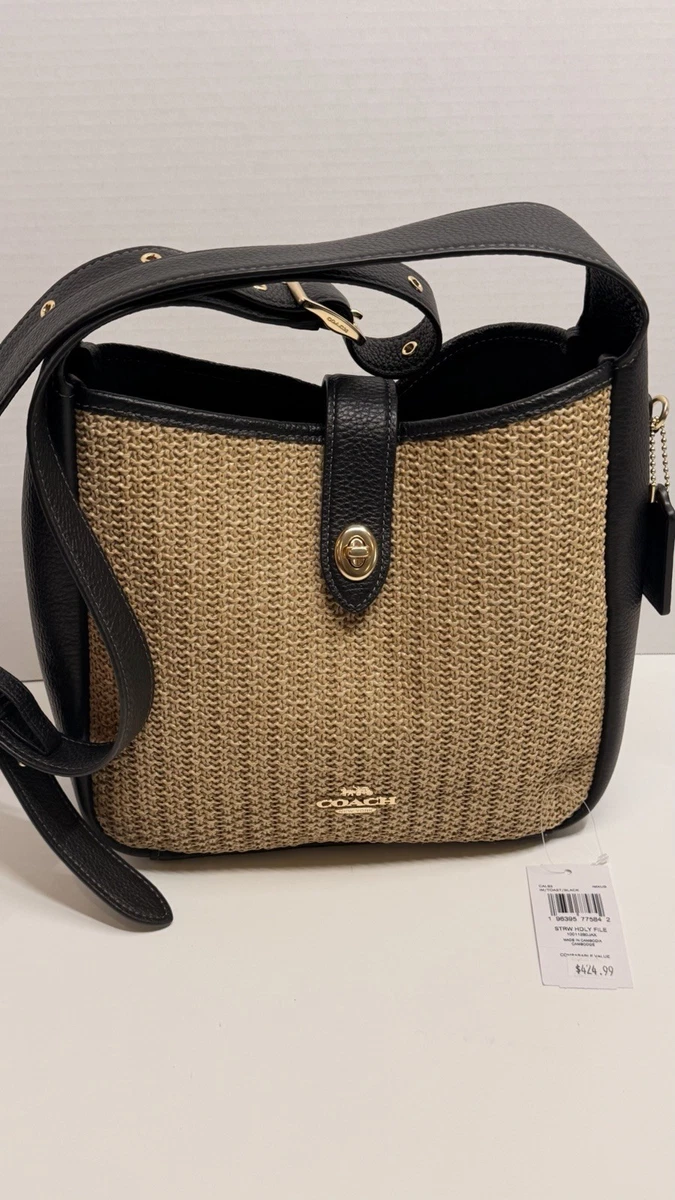 Coach Turn Lock Bags & Women's Straw Exterior for sale | eBay