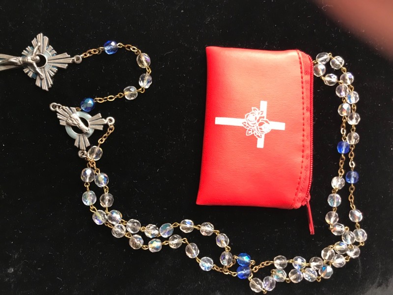 Rosary Necklace 22 inches in length