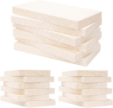 18 Pieces Insulating Fire Brick for Ovens, Kilns, Blacksmith, Fireplaces, Forges