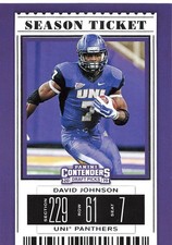 2019 Panini Contenders Draft Picks - Season Ticket David Johnson #28