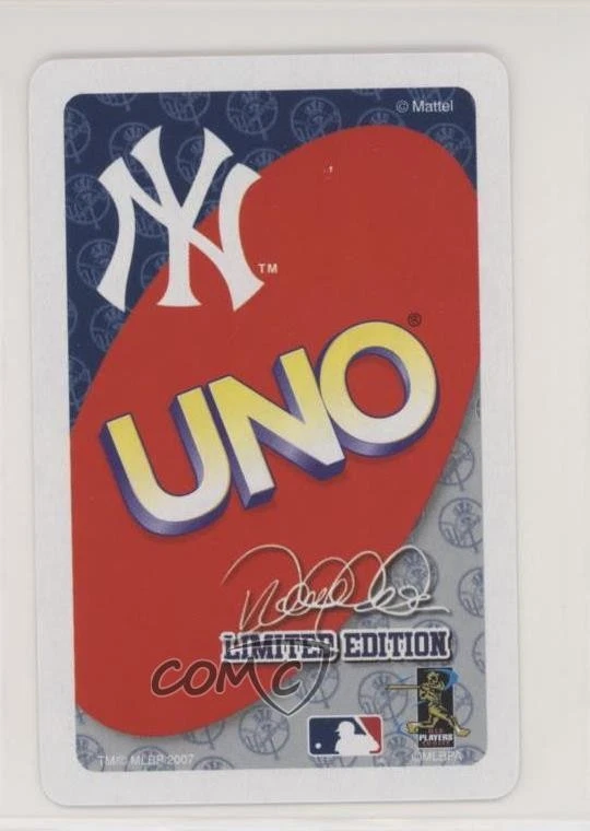 2007 Uno Derek Jeter Limited Edition Derek Jeter #D4 HOF - Image 2 of 2