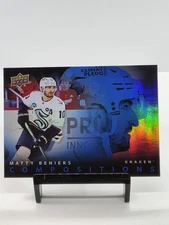 2025-26 UD Series 1 Matty Beniers Compositions Seattle Kraken #CMP-17