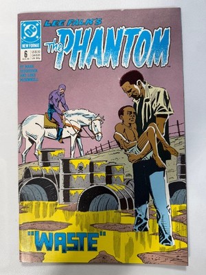 Lee Falk's The Phantom Issue 6 New Format August 1989 DC Comics 'Waste' 