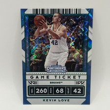 2020 Panini Contenders Draft Picks Game Ticket Green Explosion Kevin Love #42