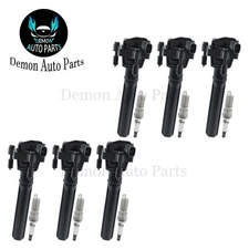 Set 6 Ignition Coil and Spark Plug For 1998-2004 Chrysler Dodge Intrepid 2.7L V6