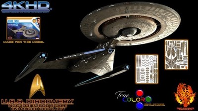 U.S.S. Discovery 1/2500 Scale Aztec/Hull Detailing Set