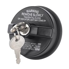 Locking Gas Cap W/2 Keys, Lock Fuel Cap Compatible With Chevy Honda Nissan Ac...