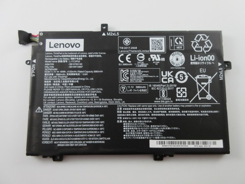 BATERÍA LENOVO THINKPAD L14 GEN 1 L17C3P52 45Wh 11.1V ORIGINAL #0