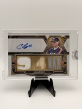 2022 Topps Triple Threads Autograph Relics Craig Biggio Sapphire /27 (AU, MEM)
