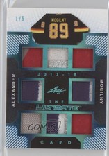 2017 Leaf Ultimate The Card Blue Spectrum Foil /5 Alexander Mogilny #TUC-01 HOF