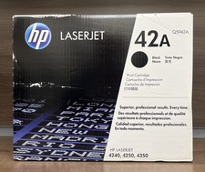 HP42A LaserJet 4240/4250/4350 Black Toner Cartridge Q5942A