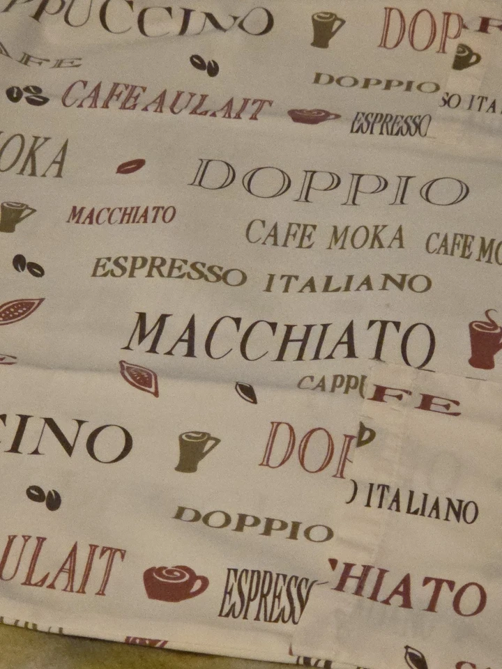 Womens Scrub Top Coffee Latte Clinic Nursing Hospital Home Size Medium - Image 3 of 4