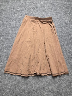Tottini Girl's Bottom Skirt Brown Size 14 Stretchable Elastic Waist Pull Over