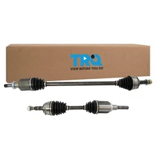 Front Driver and Passenger Side CV Axle Shaft Assembly Set Automatic Transmis...