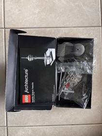 LEGO Architecture Seattle Space Needle 21003 Complete Set Box 57 Pieces