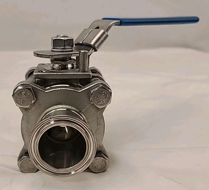 GSP 1 1/2 " 1.5 Inch Ball Valve Full Port CF8M Stainless Steel 1000 WOG Water - Image 2 of 4