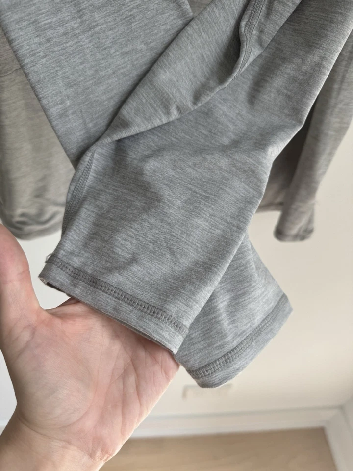 Vuori Masculino XL Ease Performance Meio Zíper 2.0 Cinza Urze ***Logotipo Polo Aquático** - Imagem 3 de 4