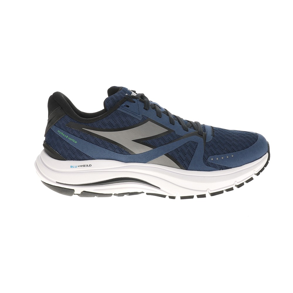 diadora Mythos Blushield 8 Vortice Running  Mens Blue Sneakers Athletic Shoes 17