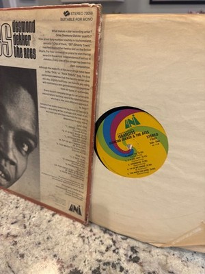 DESMOND DEKKER & THE ACES ~ ISRAELITES 1969 UNI PRESS ~ NICE VG+