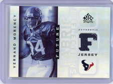 Vernand Morency 2005 Upper Deck Reflections Future Fabric Rookie Houston Texans