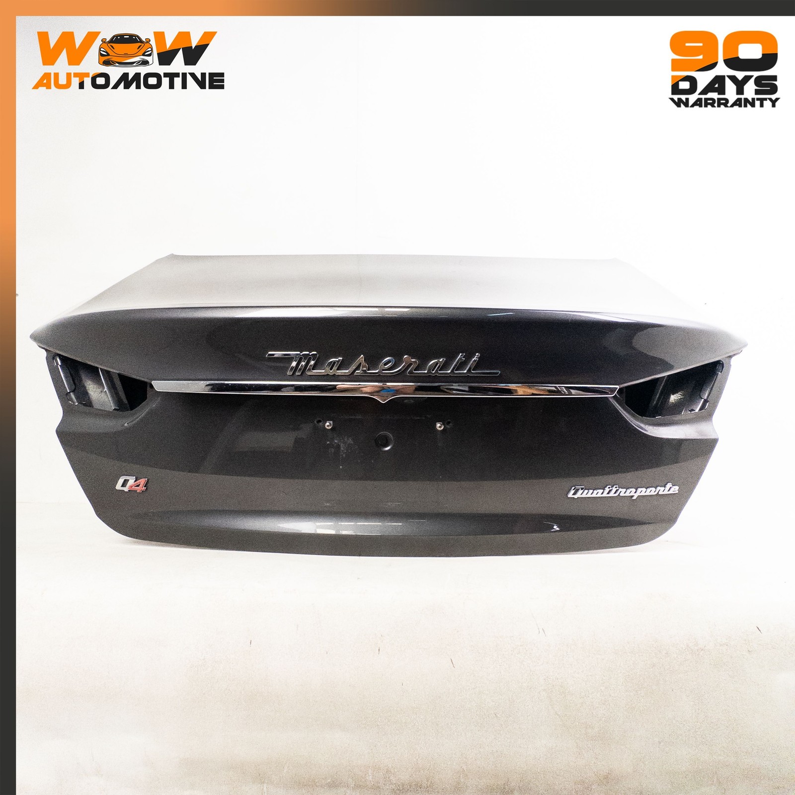 13-19 MASERATI QUATTROPORTE S Q4 REAR TRUNK LID COVER PANEL ASSEMBLY OEM  