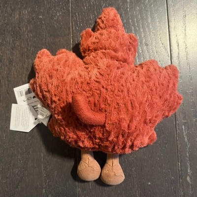 Jellycat Canadian Amuseables Mr Maple Leaf Plush with tag for sale