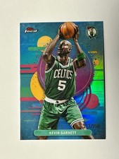 2025-26 Topps Finest - Kevin Garnett Sky Blue Refractor /250