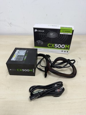 Corsair CX500M 500W ATX Semi Modulares Netzteil, (ohne Kabel).